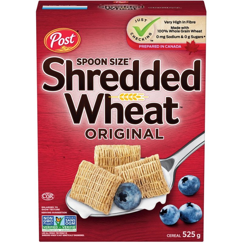 Post Spoon Size Shredded Wheat 525 g
