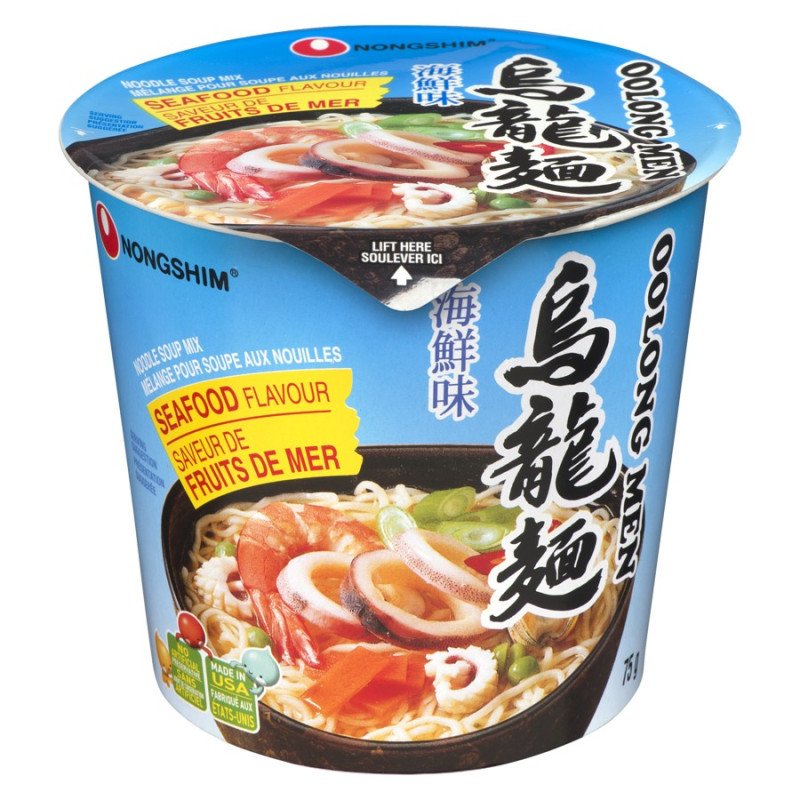 Nongshim Cup Noodles Oolongmen Seafood 75 g