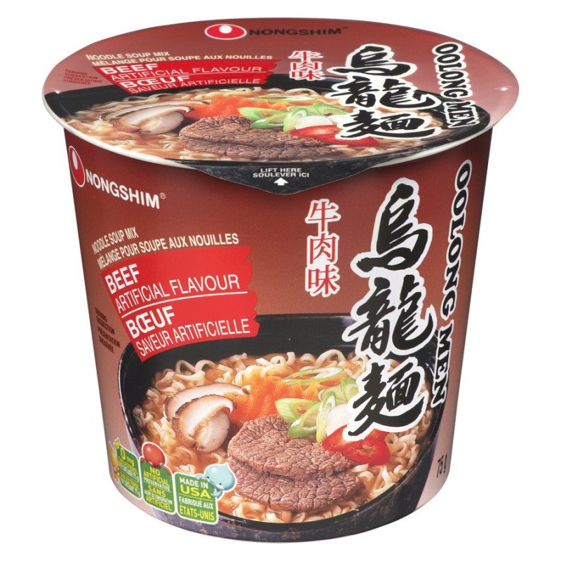 Nongshim Cup Noodles Oolongmen Beef 75 g