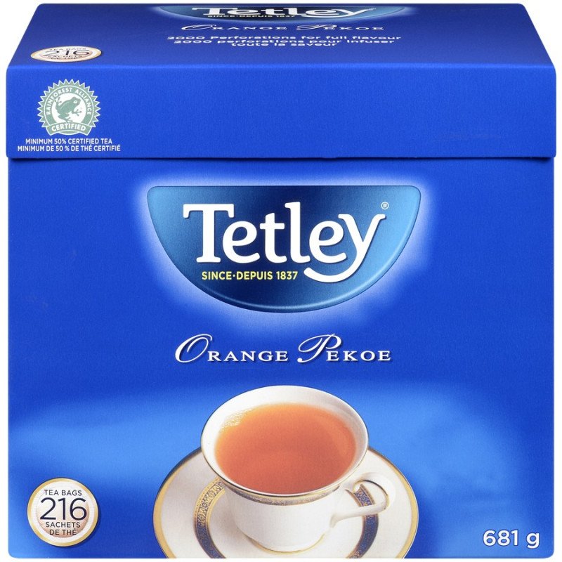 Tetley Orange Pekoe Tea 216's