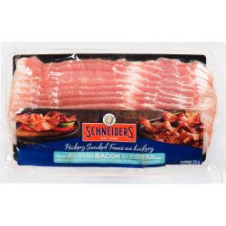 Schneiders Hickory Smoked 50% Less Salt Sliced Bacon 375 g