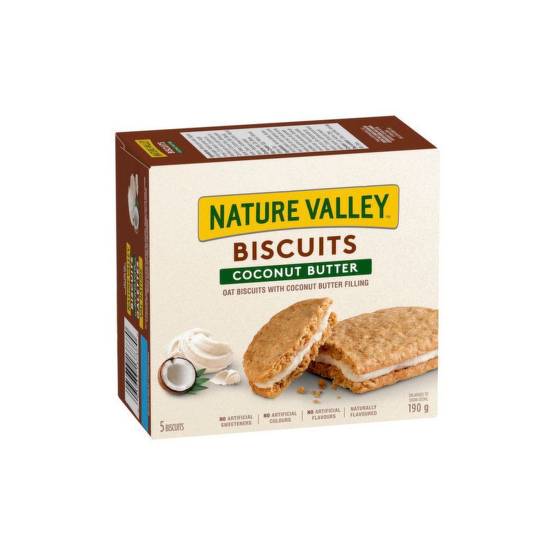 Nature Valley Biscuits Coconut Butter 190 g
