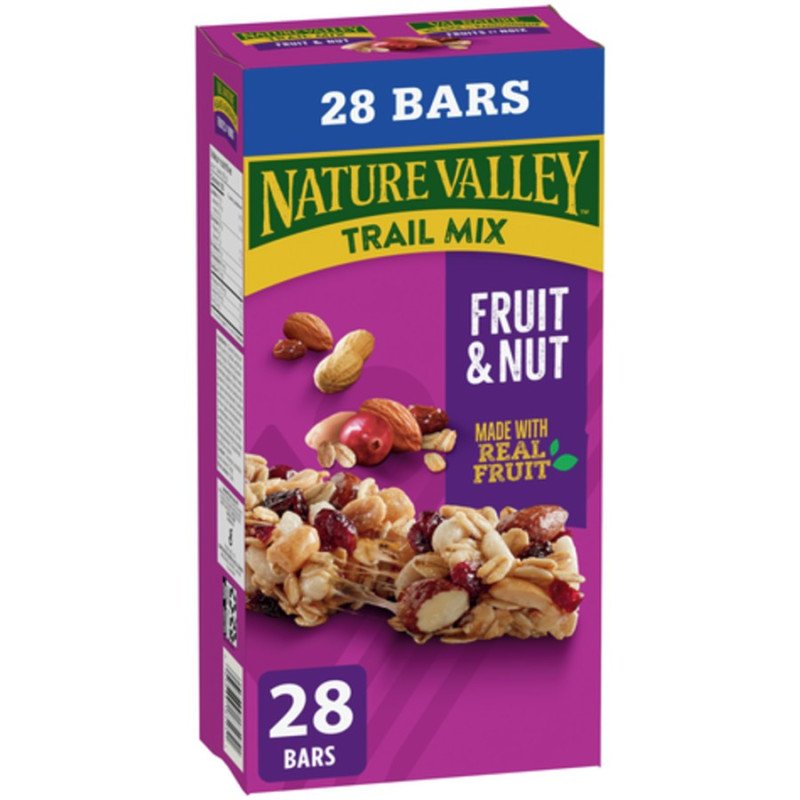 Nature Valley Trail Mix Chewy Granola Bars Fruit & Nut Value Pack 980 g