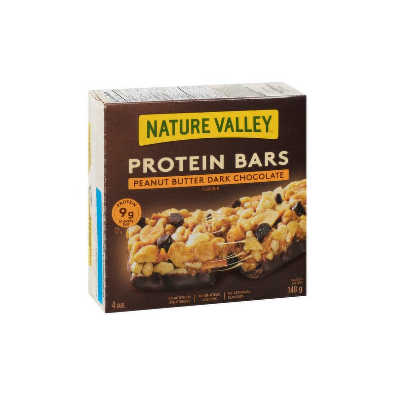 Nature Valley Chewy Protein Bar Peanut Butter & Dark Chocolate 4’s 148 g