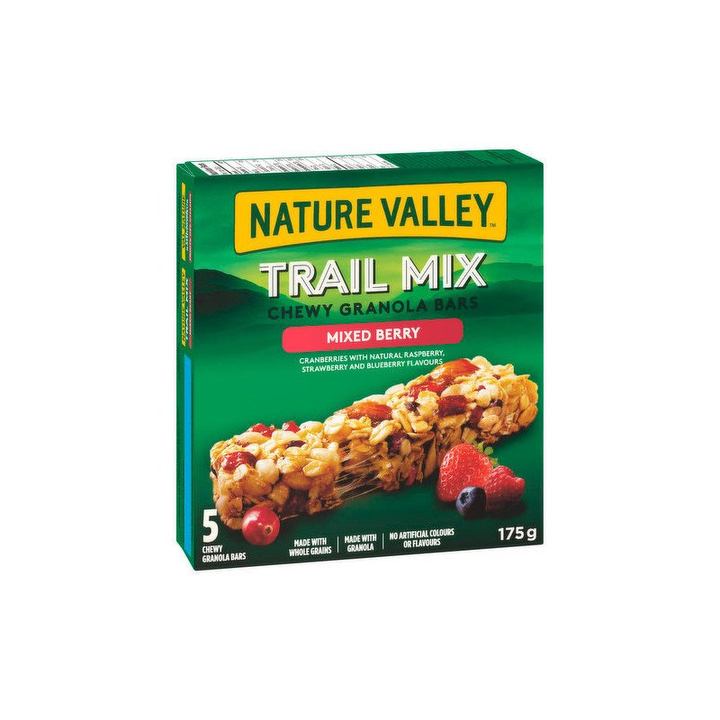 Nature Valley Chewy Trail Mix Bars Mixed Berry 175 g