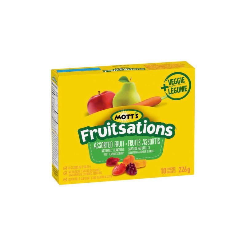 Mott's Fruitsations + Veggie Assorted Fruit 226 g