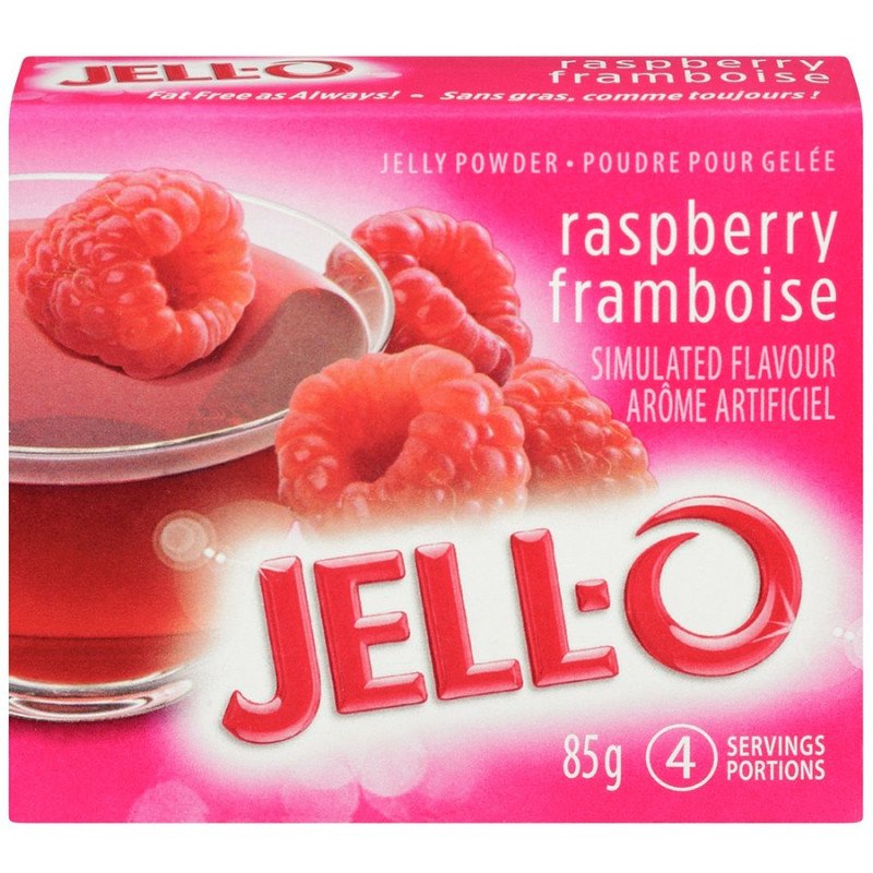 Jell-O Jelly Powder Raspberry 85 g