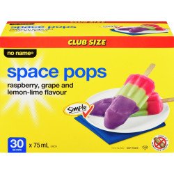 No Name Space Pops 30 x 75 ml