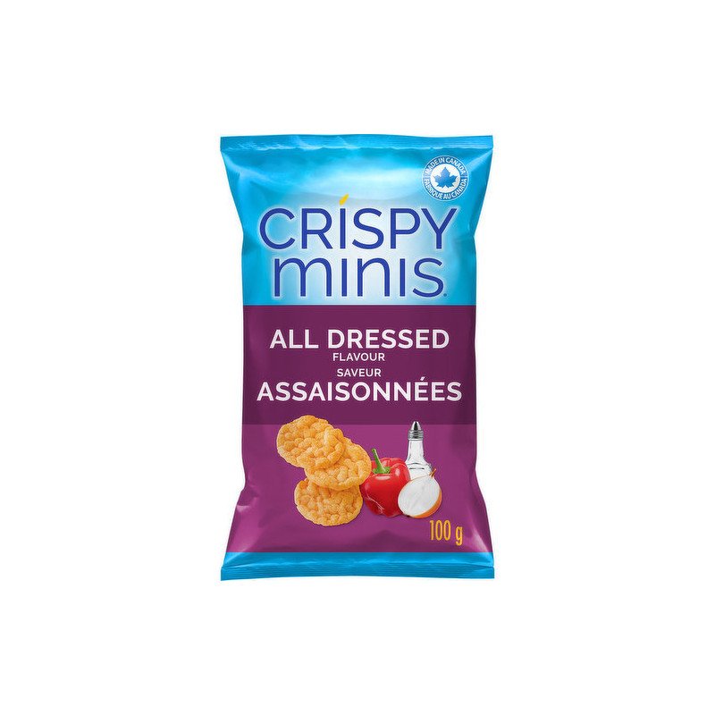 Quaker Crispy Minis All Dressed 100 g