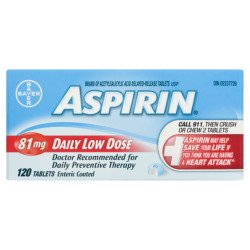Aspirin Daily Low Dose...
