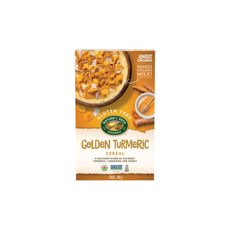 Nature's Path Organic Cereal Golden Turmeric 300 g