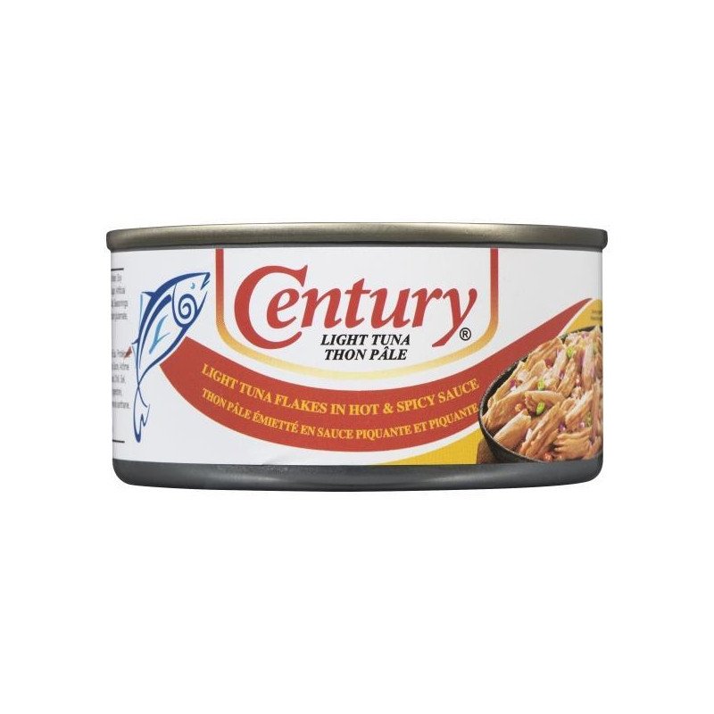 Century Flaked Light Tuna in Sauce Hot & Spicy Style 180 g