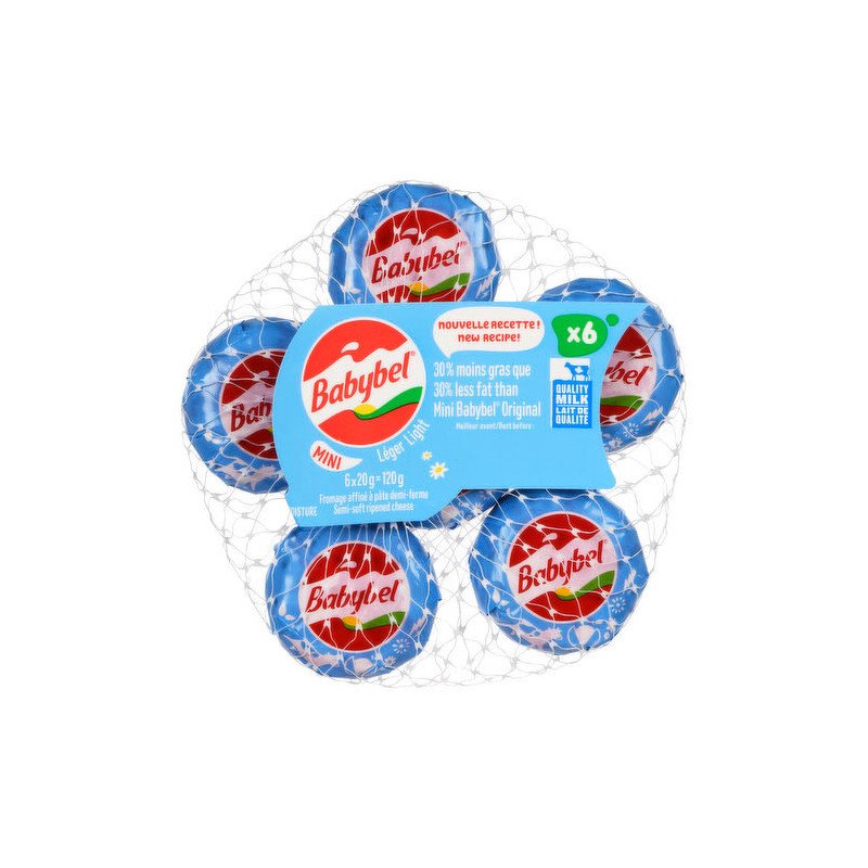 Babybel Mini Babybel Light 6's