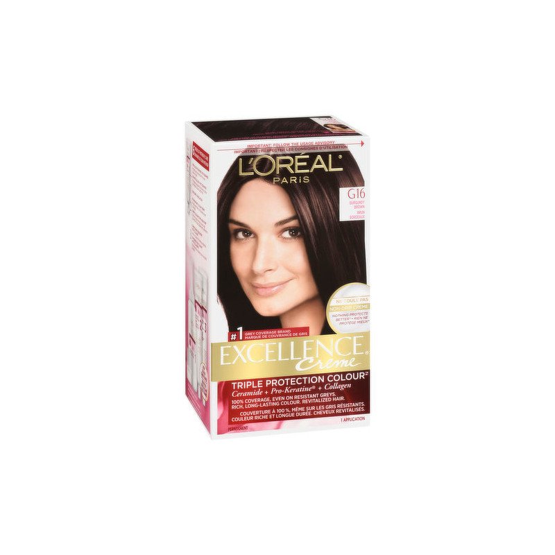 L'Oreal Excellence Creme G16 Burgundy Brown each