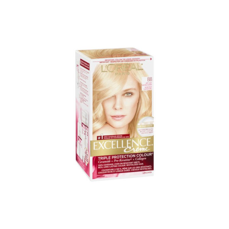 L'Oreal Excellence Creme BB Soft Light Natural Blonde each