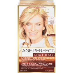 L'Oreal Excellence Age Perfect 9G Light Soft Golden Blonde each