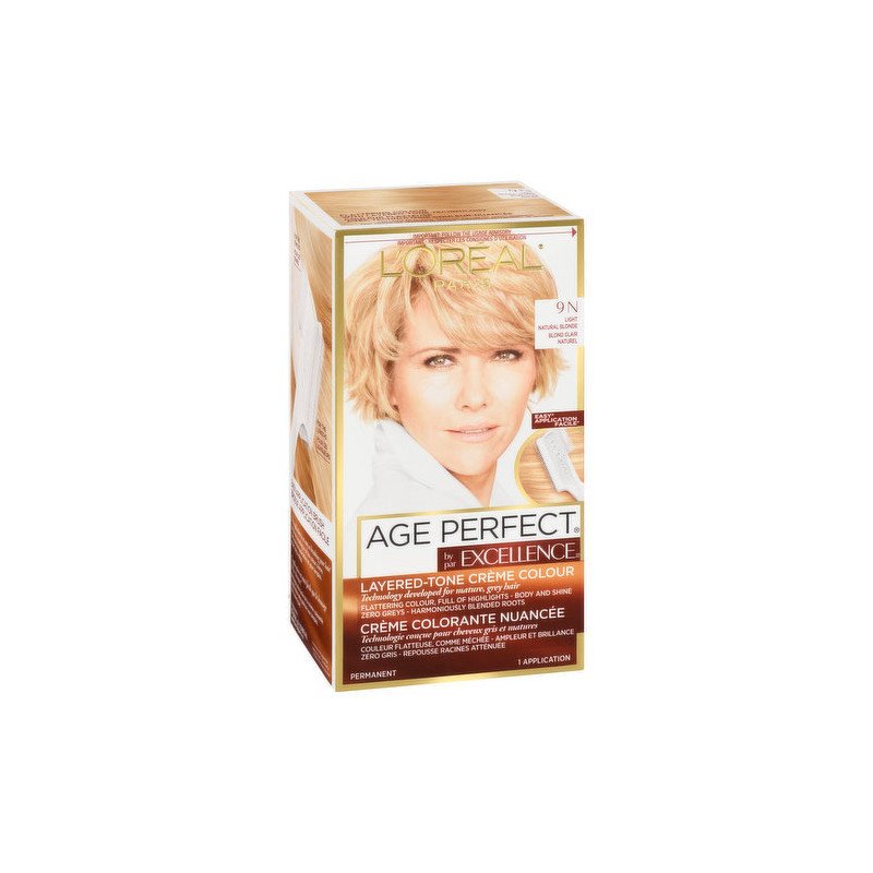 L'Oreal Excellence Age Perfect 9N Light Natural Blonde each