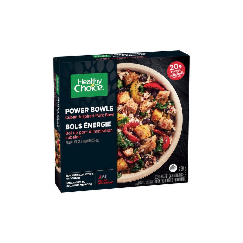 Healthy Choice Power Bowls Cuban-Inspired Pork Bowl 269 g