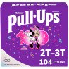 Huggies Pull-Ups Girl’s Training Pants Underwear Econo Pack 2T-3T 104’s