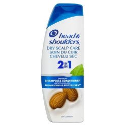 Head & Shoulders 2-in-1 Dry Scalp Care Shampoo and Conditioner 370 ml