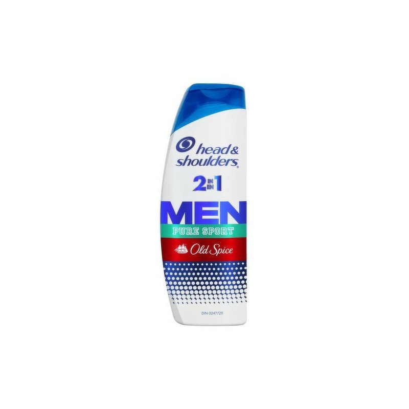 Head & Shoulders 2-in-1 Men Pure Sport Old Spice Shampoo and Conditioner 370 ml