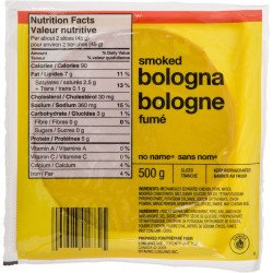 No Name Sliced Smoked Bologna 500 g