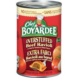 Chef Boyardee Overstuffed...