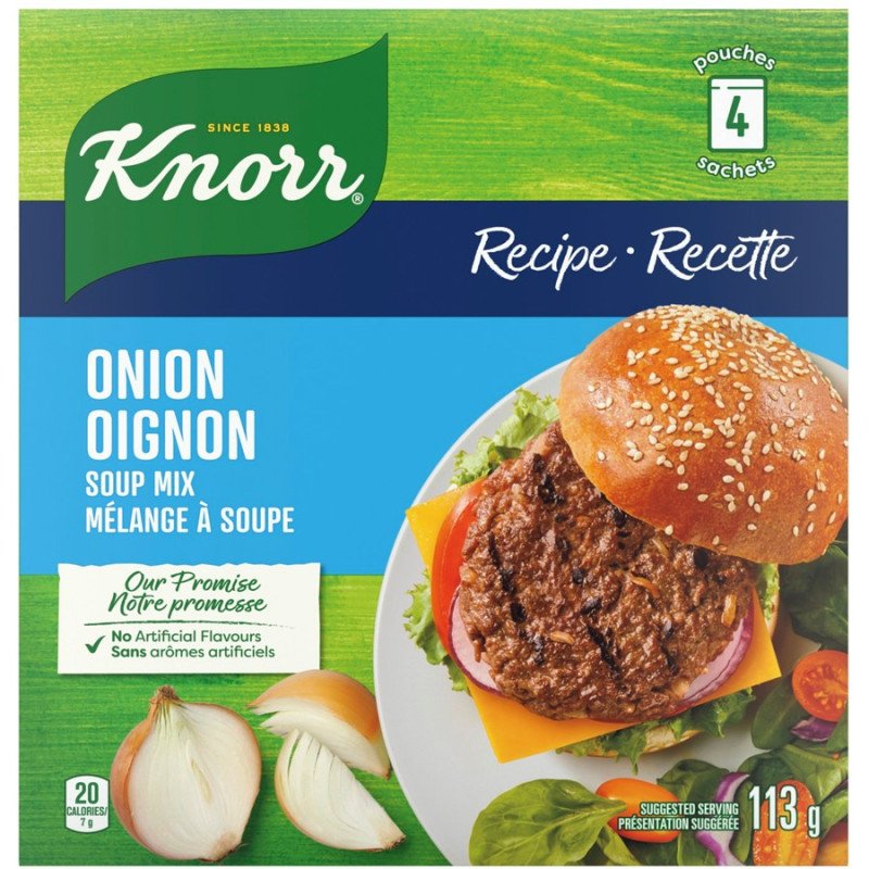 Knorr Recipe Onion Soup Mix 4’s
