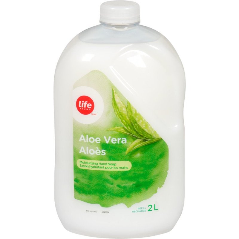Life Brand Liquid Hand Soap Refill Aloe Vera 2 L