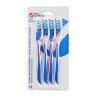 Giant Value Cross Action Toothbrushes Soft 4’s