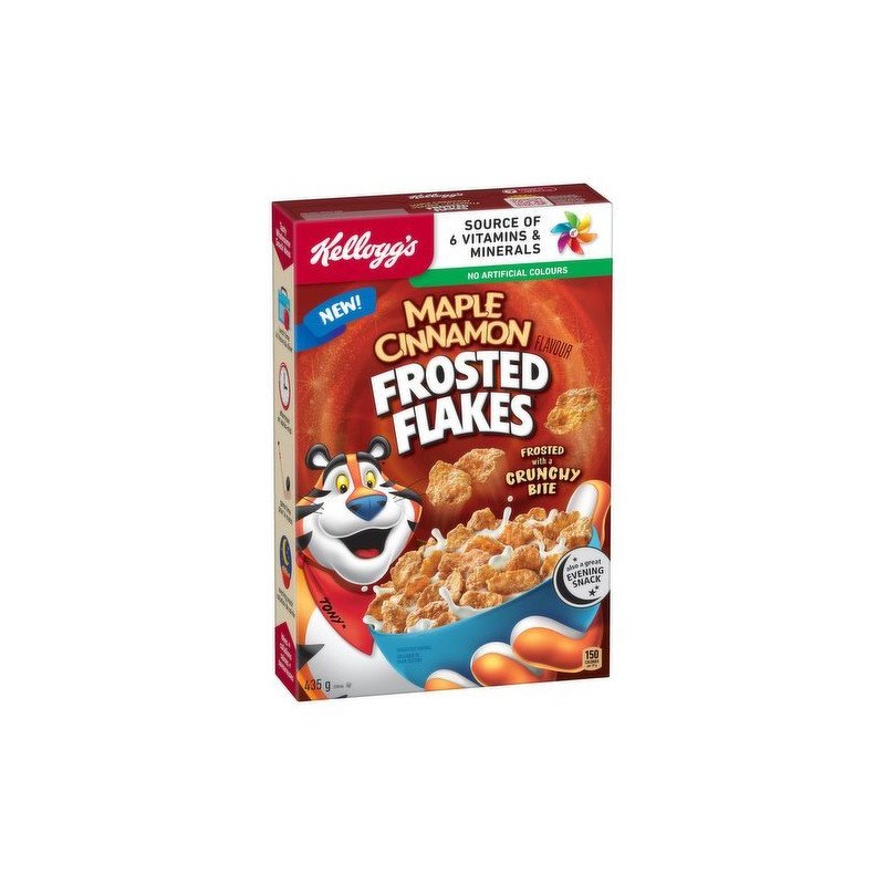 Kellogg’s Maple Cinnamon Frosted Flakes 435 g