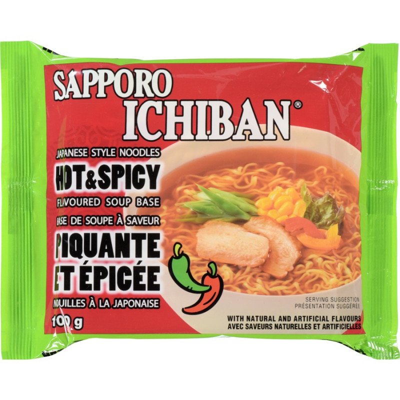 Sapporo Ichiban Noodles Hot & Spicy 100 g