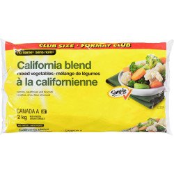 No Name California Blend Mixed Vegetables 2 kg
