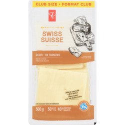 PC Swiss Cheese Slices 500 g