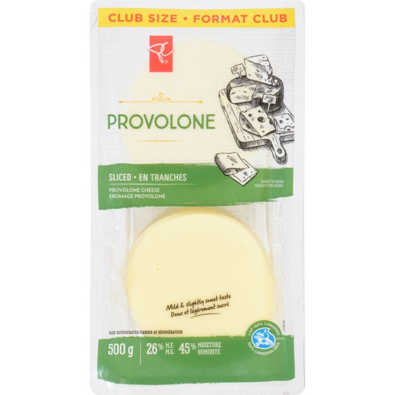 PC Provolone Cheese Slices 500 g