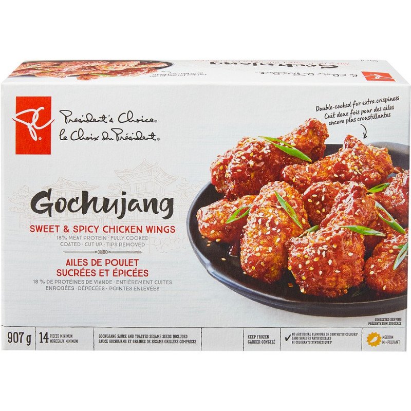 PC Gochujang Sweet & Spicy Chicken Wings 907 g