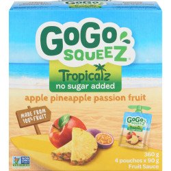 GoGo Squeez Tropicalz Apple...