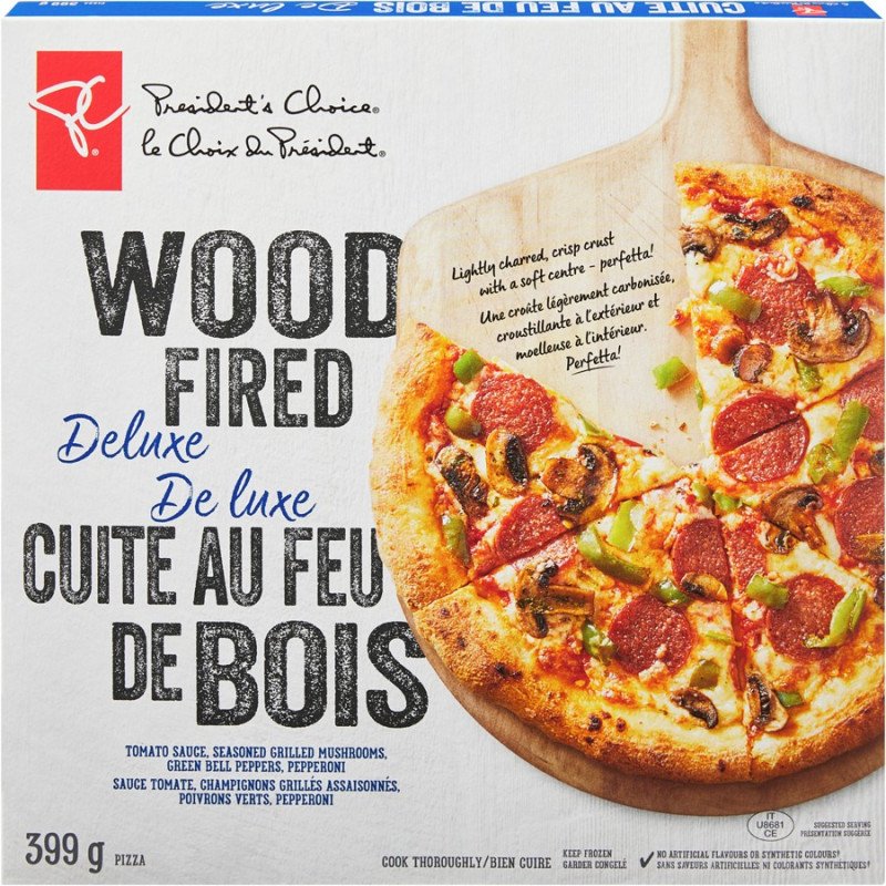 PC Wood Fired Deluxe Pizza 399 g
