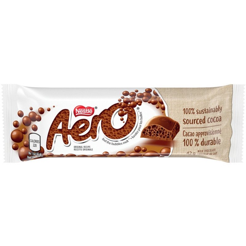 Nestle Aero Milk Chocolate Bar 42 g