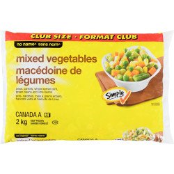 No Name Mixed Vegetables 2 kg