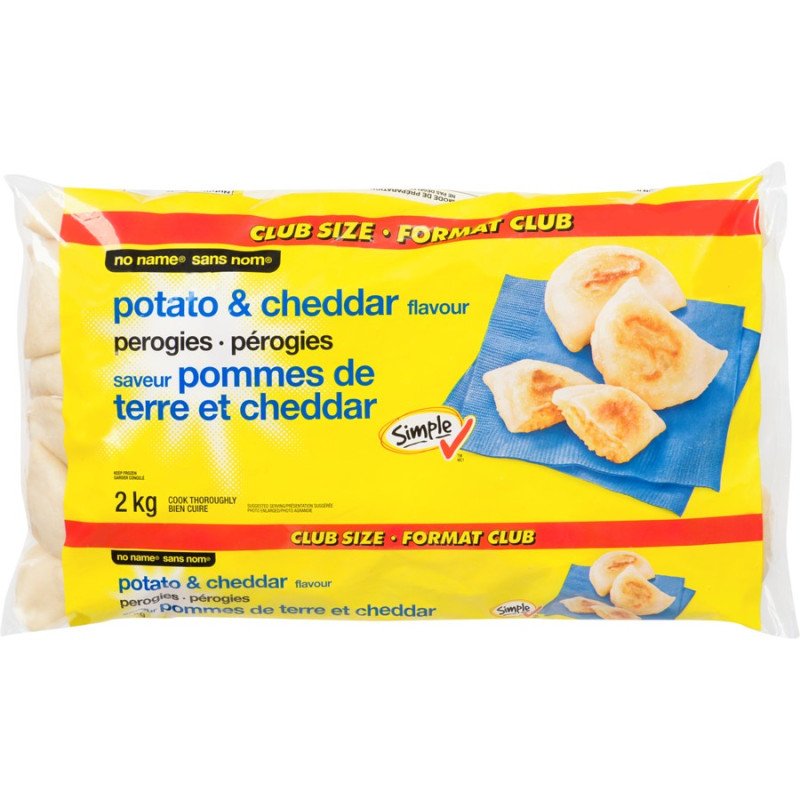 No Name Potato & Cheddar Perogies 2 kg