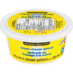 No Name Spreadable Cream Cheese 227 g