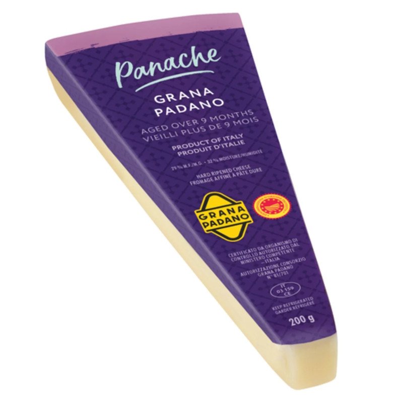 Panache Grana Padano 9 Month Aged Cheese 200 g