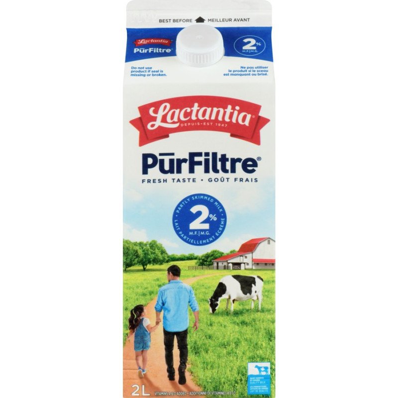 Lactantia PurFiltre 2% Milk 2 L