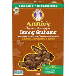Annie's Homegrown Organic Bunny Grahams Chocolate Flavoured 213 g