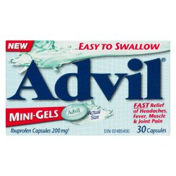 Advil 200 mg Mini-Gels 30’s