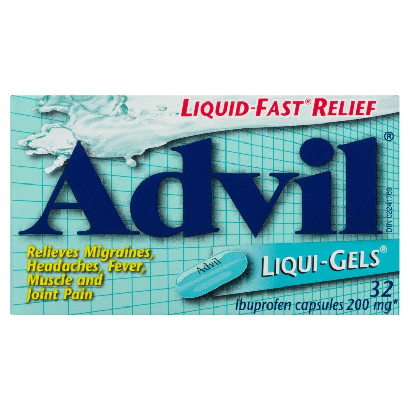 Advil 200 mg Liqui-Gels 32's