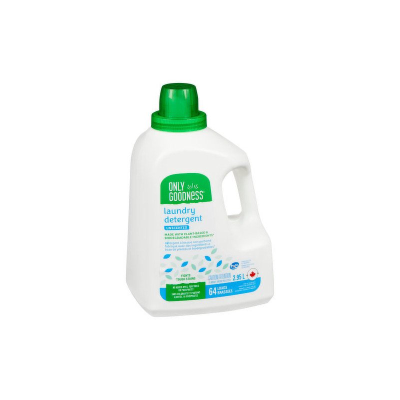 Only Goodness Laundry Detergent Unscented 2.95 L