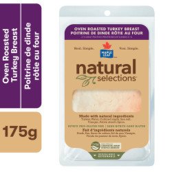Maple Leaf Natural Selections Sliced Oven Roasted Turkey Breast 175 g