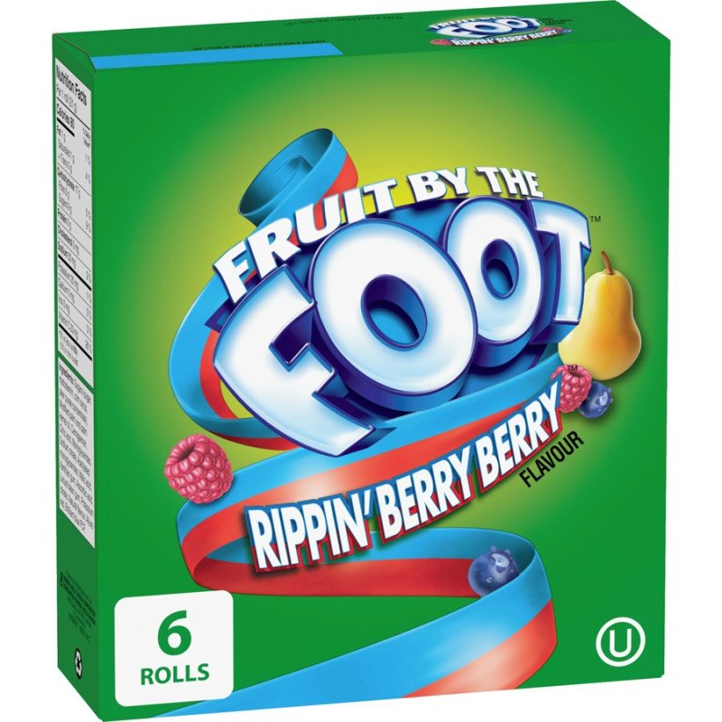 Betty Crocker Fruit By The Foot Rippin' Berry Berry 128 g